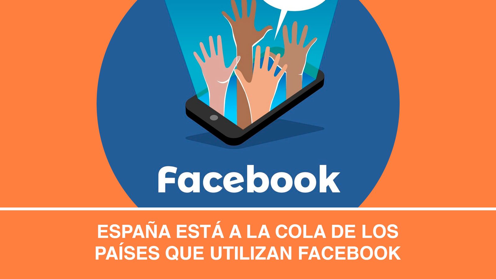 España está a la cola de los países que utilizan Facebook